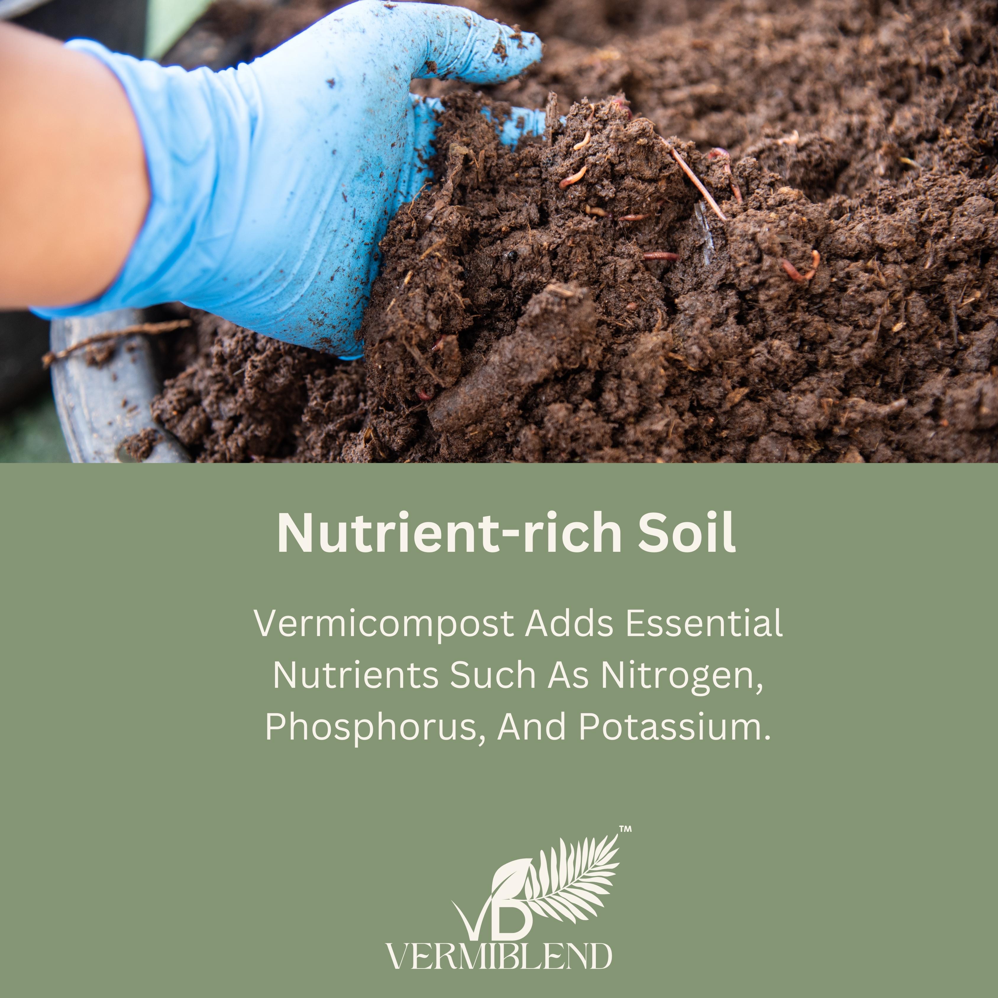 Nutrient-rich soil
